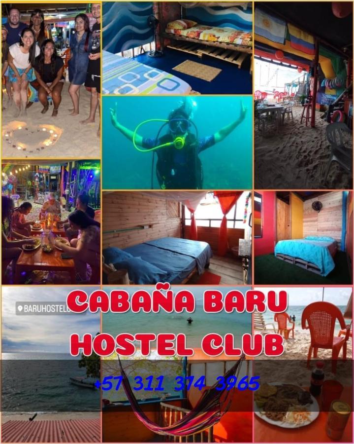 A Orilla Del Mar En Baru Hostel Cartagena Exterior foto